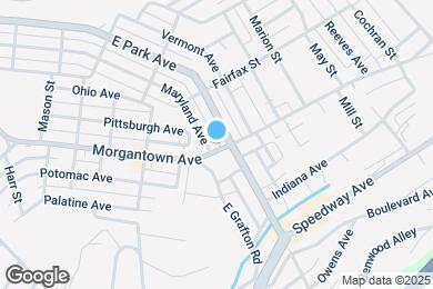 Map image of the property - 914 Morgantown Ave