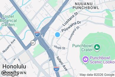 Map image of the property - 1676 Kamamalu Ave