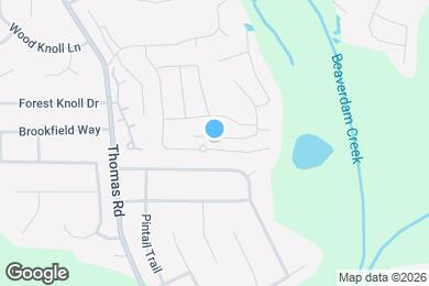 Map image of the property - 9522 Sleepy Hollow Ln