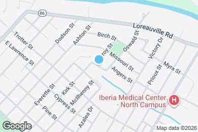 Map image of the property - 610 Angers St