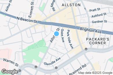 Map image of the property - 30 Allston St