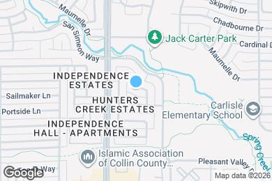 Map image of the property - 2908 Shadywood Ln