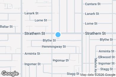 Map image of the property - 19833 Blythe