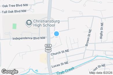 Map image of the property - 1200 Elm St