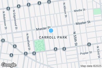 Map image of the property - 1318 N 57th Street