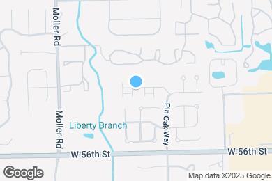 Map image of the property - 5203 Pin Oak Dr