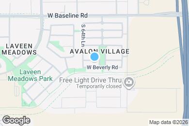 Map image of the property - 6421 W Harwell Rd