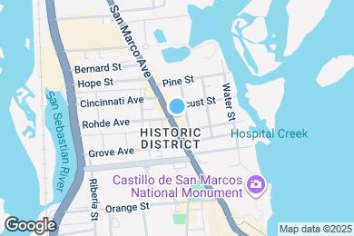 Map image of the property - 47 San Marco Ave