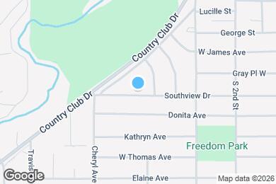 Map image of the property - 606 Southview Dr