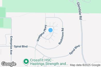 Map image of the property - 2597 Yellowstone Dr