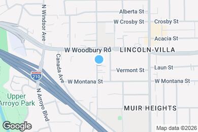 Map image of the property - 2108 Casitas Ave