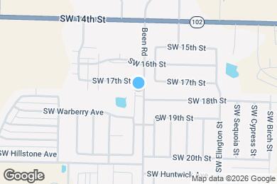 Map image of the property - 1700 Been Rd