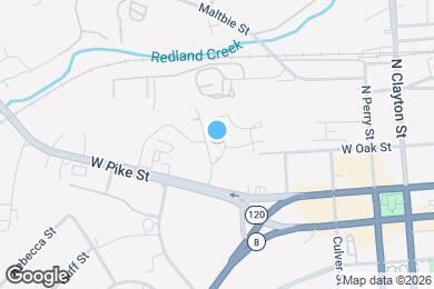 Map image of the property - The Square at Lawrenceville