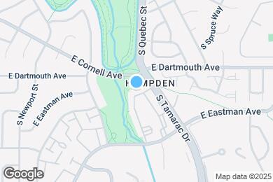 Map image of the property - 3121 S Tamarac Dr
