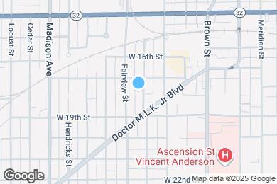 Map image of the property - 1723 Morton St