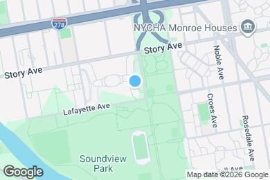 Map image of the property - 825 Morrison Ave