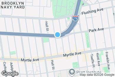 Map image of the property - 310 Park Ave