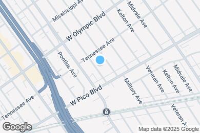 Map image of the property - 2332 S Bentley Ave