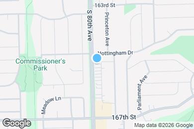 Map image of the property - 16524 Crescent Ave