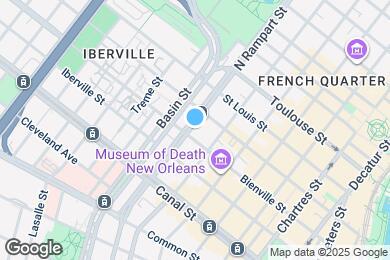 Map image of the property - 310 N Rampart St