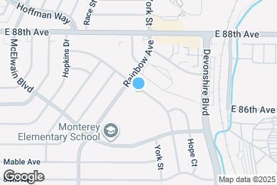Map image of the property - 8661 McDougal St
