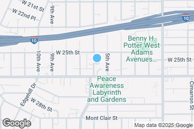 Map image of the property - 2530 6th Ave