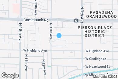 Map image of the property - 740 W Elm St
