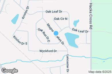Map image of the property - 6213 Magnolia Lakes Dr