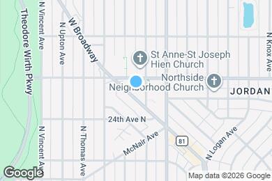 Map image of the property - St. Anne's Senior Housing