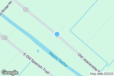 Map image of the property - 7616 Old Jeanerette Rd