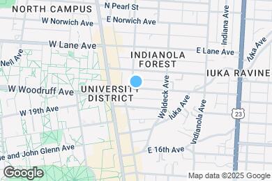 Map image of the property - 55 E Woodruff Ave