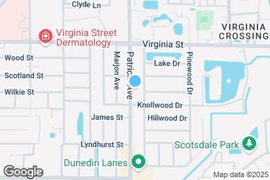 Map image of the property - 701 Patricia Ave