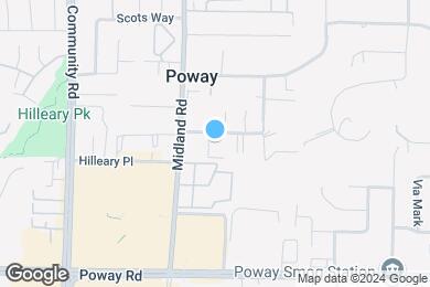 Map image of the property - Elan Poway Hills