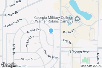 Map image of the property - 314 McArthur Blvd