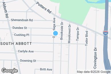 Map image of the property - 42 Onondaga Ave