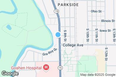 Map image of the property - 1625 S Main St