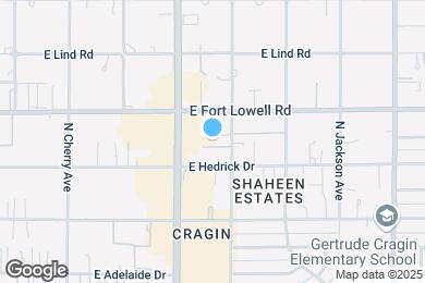 Map image of the property - 3135 N Olsen Ave