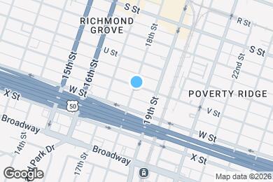 Map image of the property - 2205 18th St