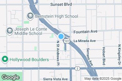 Map image of the property - 5537 La Mirada Ave