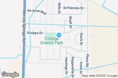 Map image of the property - 1812 College Greens Dr