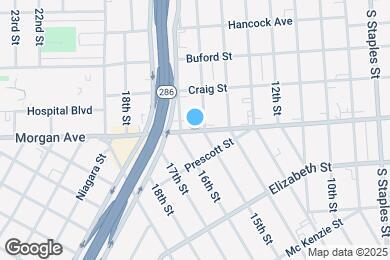 Map image of the property - 1804 Morgan Ave