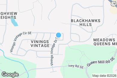 Map image of the property - 6261 Vinings Vintage Dr SE