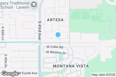 Map image of the property - 4205 W Magdalena Ln