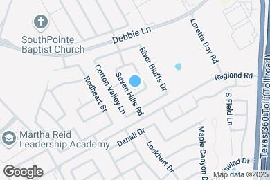 Map image of the property - 802 Lazy Bayou Dr