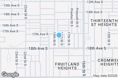 Map image of the property - 1700 Russell St S