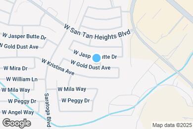 Map image of the property - 2174 W Gold Dust Ave