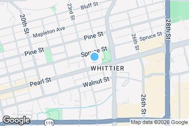 Map image of the property - 2301 Pearl St