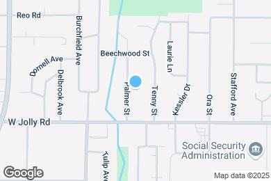 Map image of the property - 4925 Palmer St