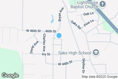 Map image of the property - 4512 Asbury ave