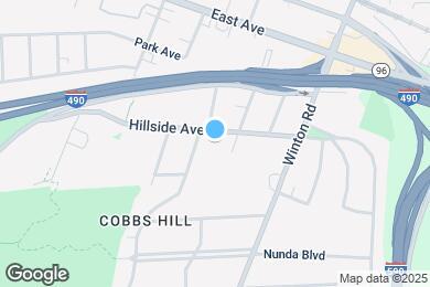 Map image of the property - 203 Hillside Ave